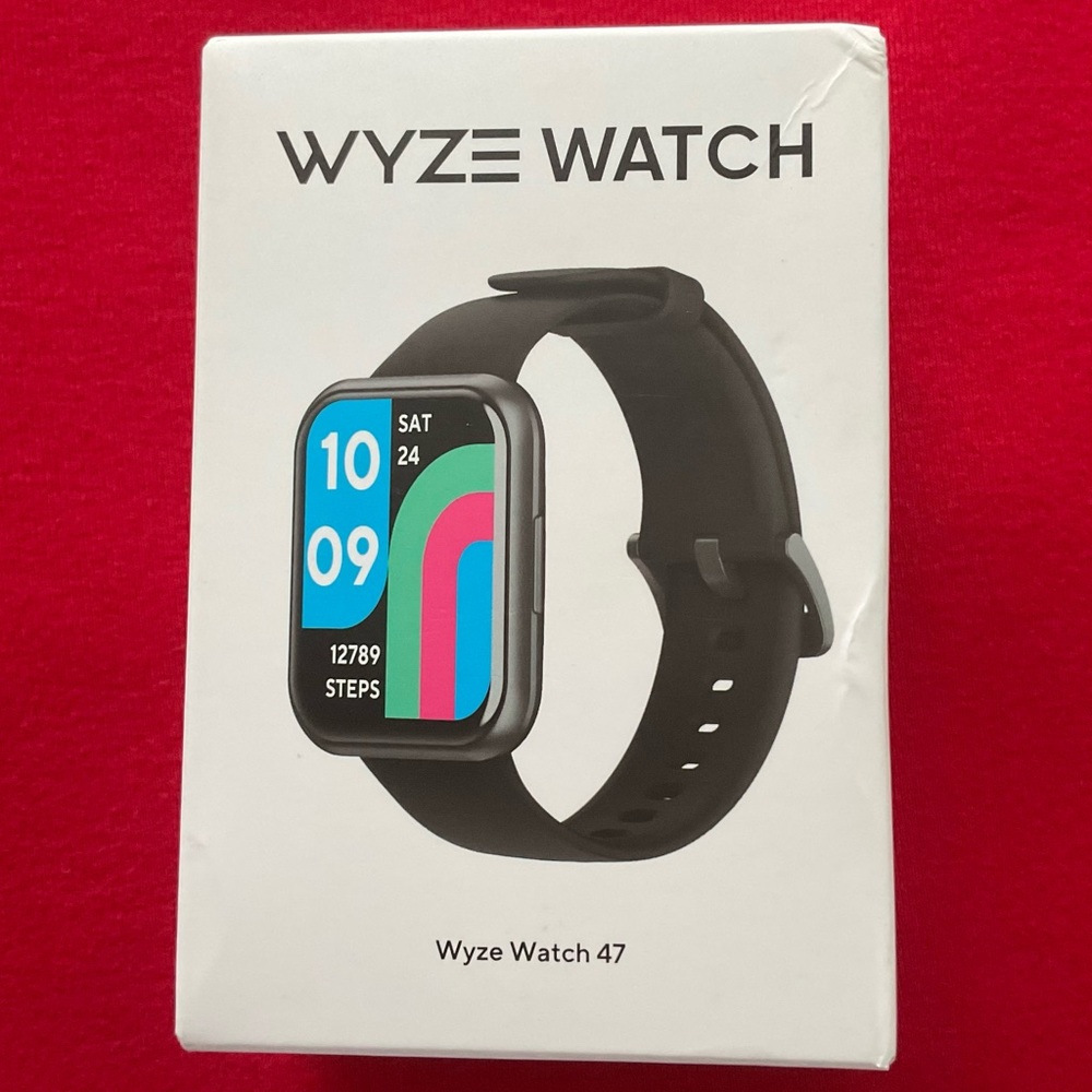 WYZE Smart Watch 47 iOS & Android Compatible Black